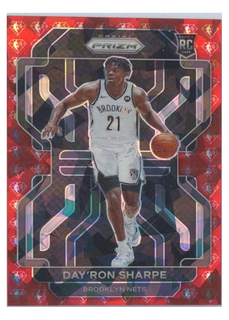 2021-22 Panini Prizm Base Set Day'Ron Sharpe #281 card