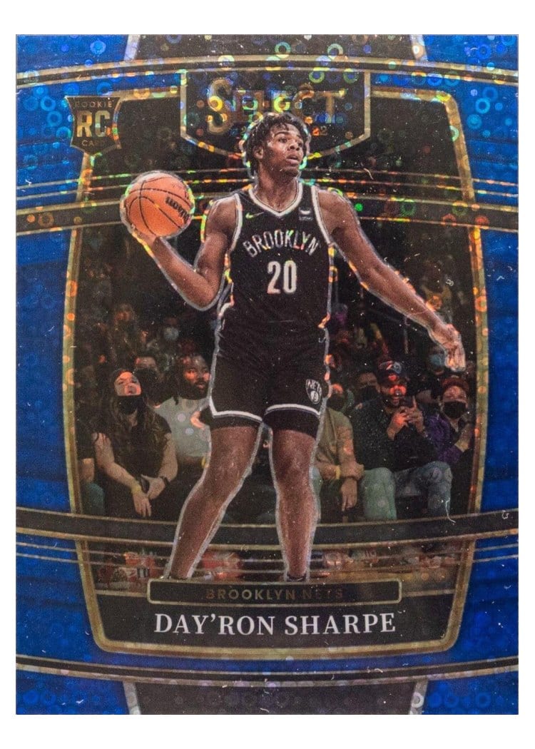 2021-22 Panini Select Base Set Day'Ron Sharpe #128 card