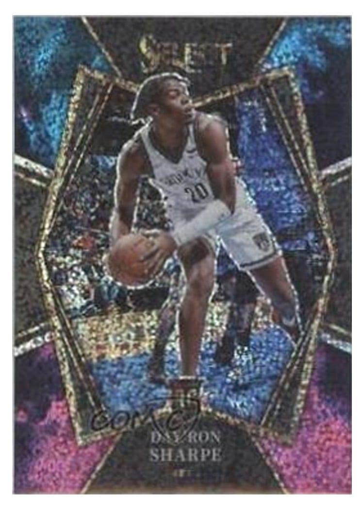 2021-22 Panini Select Base Set Day'Ron Sharpe #128 card