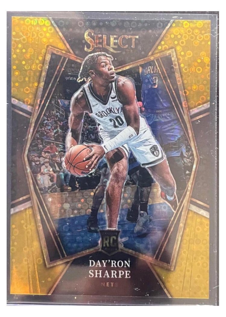 2021-22 Panini Select Base Set Day'Ron Sharpe #128 card