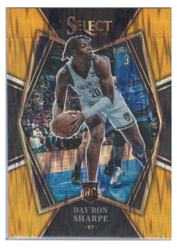 2021-22 Panini Select Base Set Day'Ron Sharpe #128 card