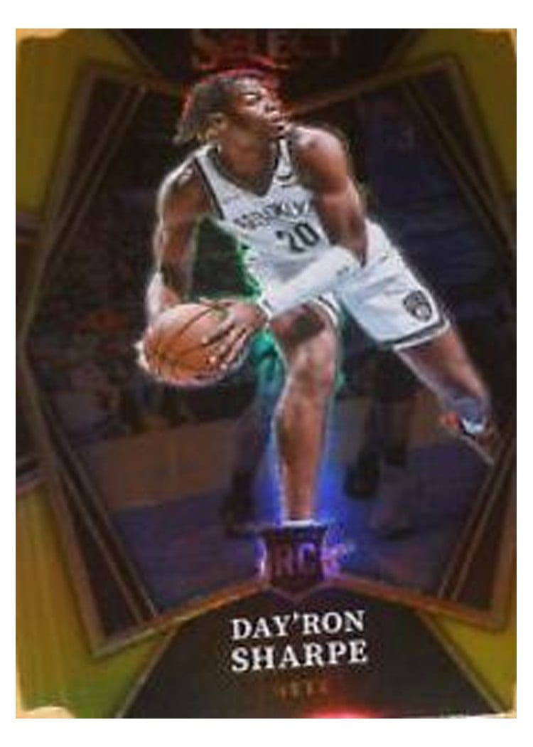 2021-22 Panini Select Base Set Day'Ron Sharpe #128 card