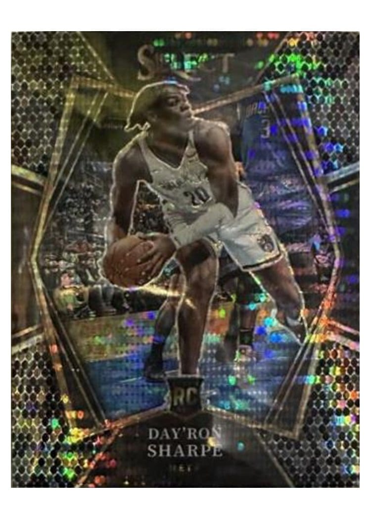 2021-22 Panini Select Base Set Day'Ron Sharpe #128 card