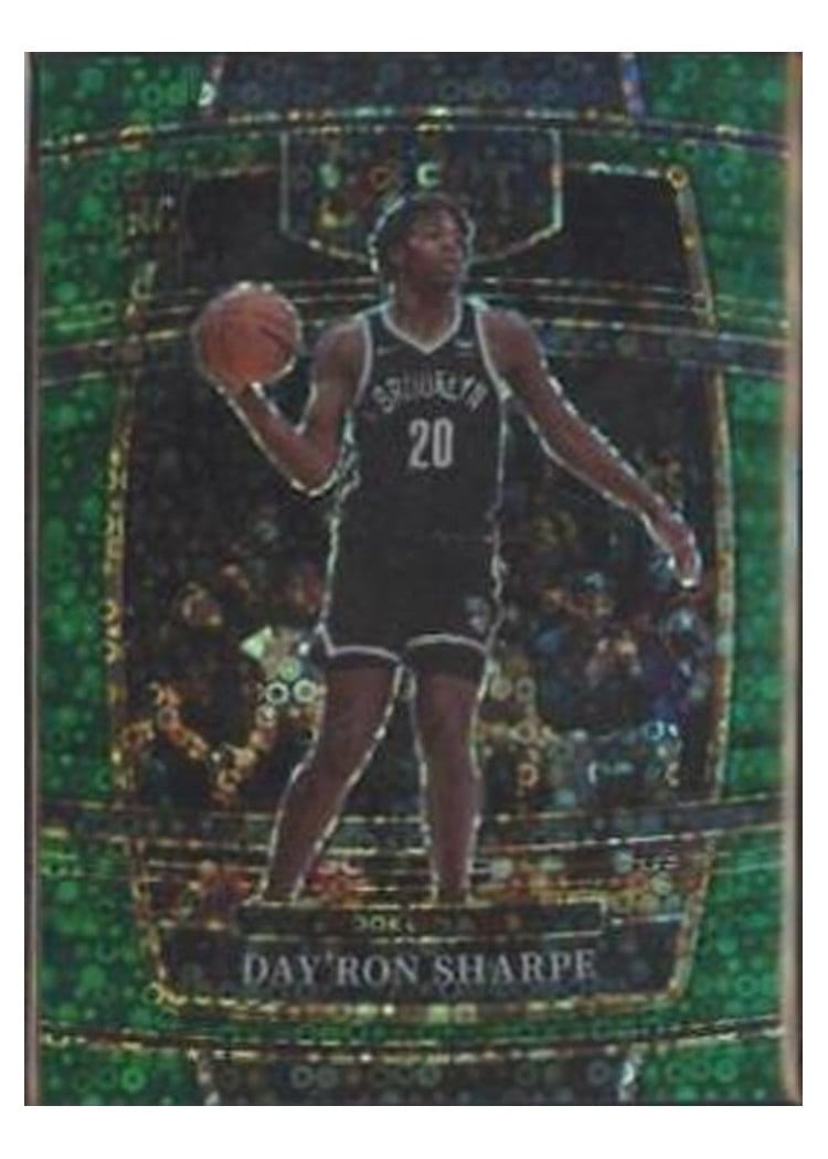 2021-22 Panini Select Base Set Day'Ron Sharpe #128 card