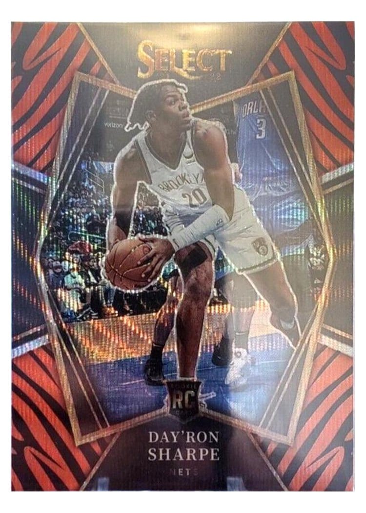 2021-22 Panini Select Base Set Day'Ron Sharpe #128 card