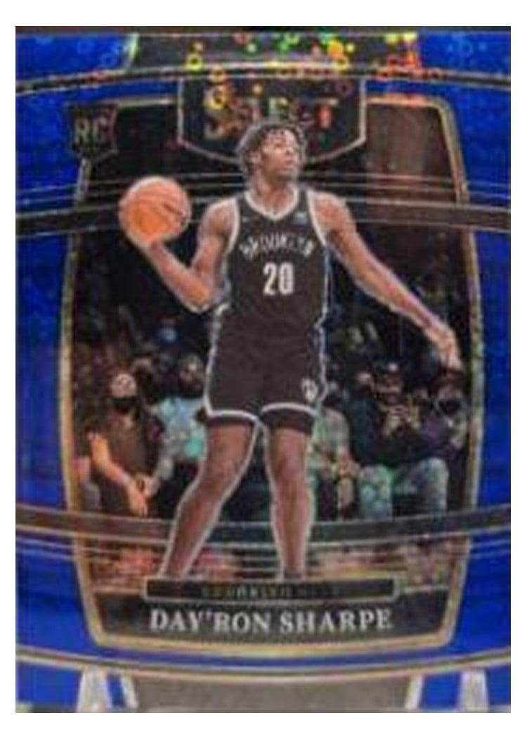 2021-22 Panini Select Base Set Day'Ron Sharpe #33 card