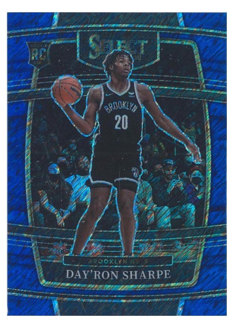 2021-22 Panini Select Base Set Day'Ron Sharpe #33 card