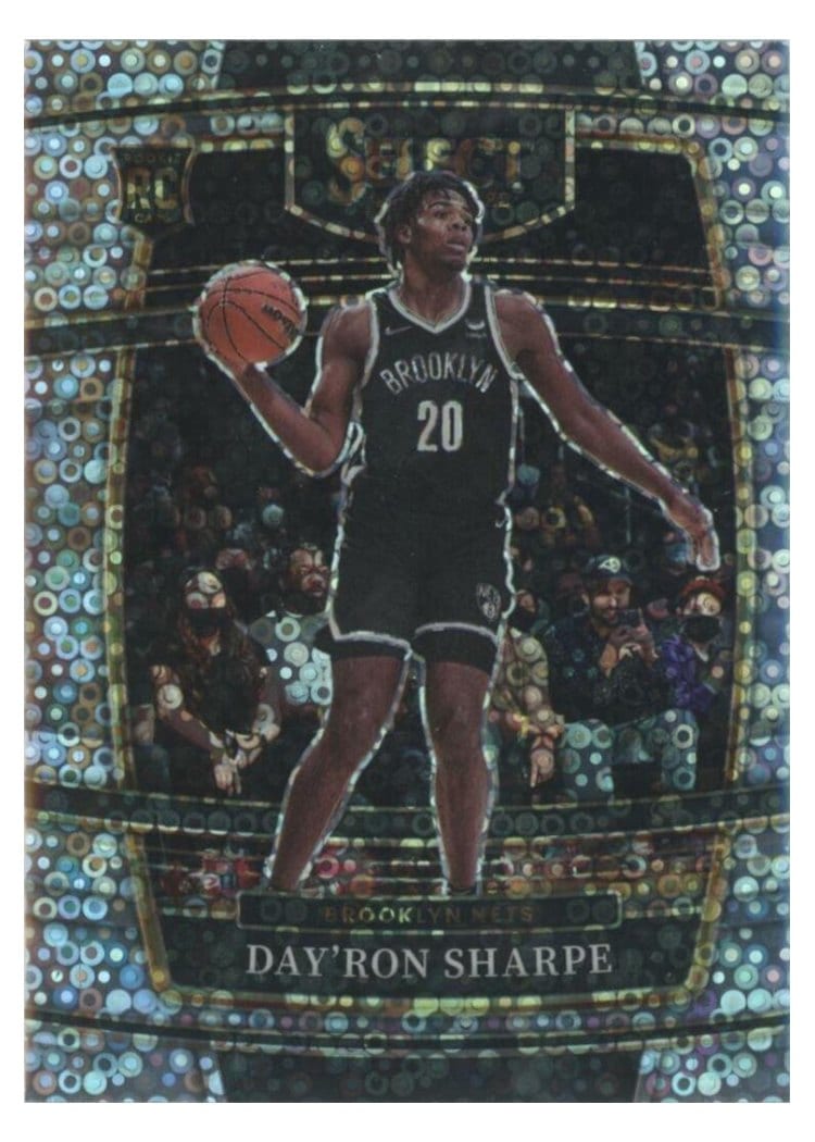 2021-22 Panini Select Base Set Day'Ron Sharpe #33 card