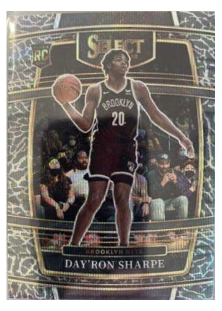 2021-22 Panini Select Base Set Day'Ron Sharpe #33 card