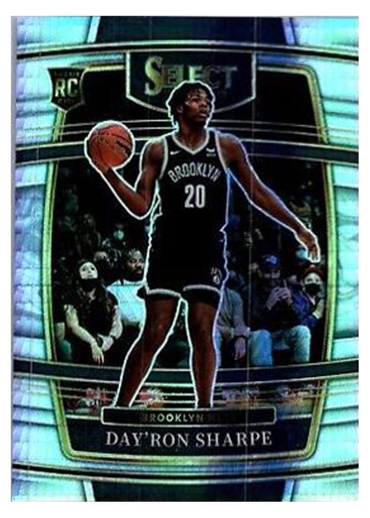 2021-22 Panini Select Base Set Day'Ron Sharpe Lucky Envelopes Prizm #33 card