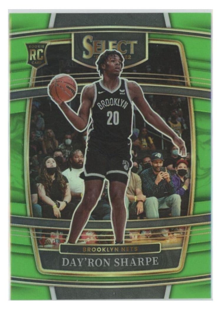 2021-22 Panini Select Base Set Day'Ron Sharpe #33 card
