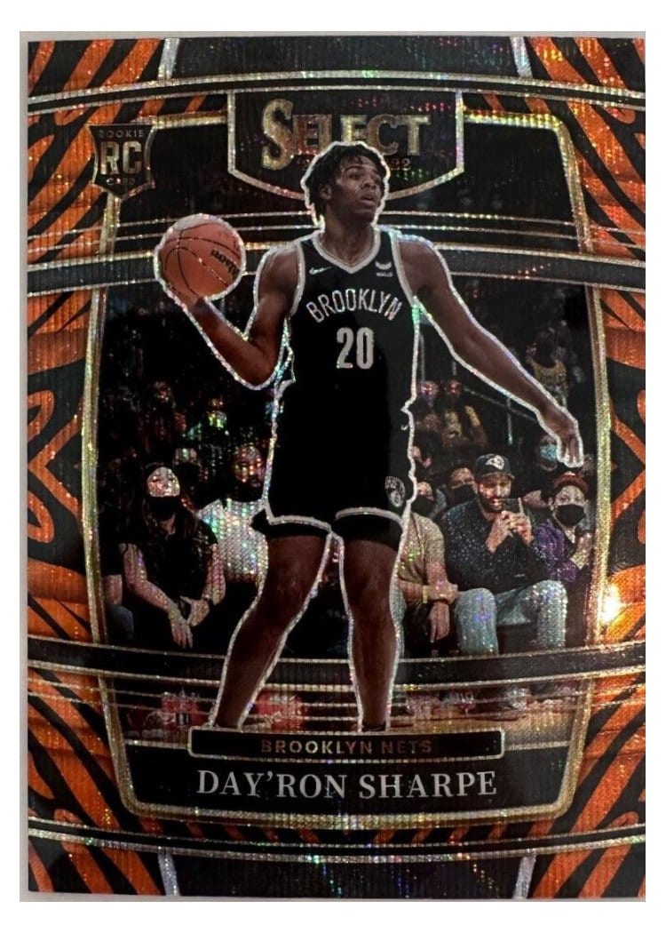 2021-22 Panini Select Base Set Day'Ron Sharpe #33 card