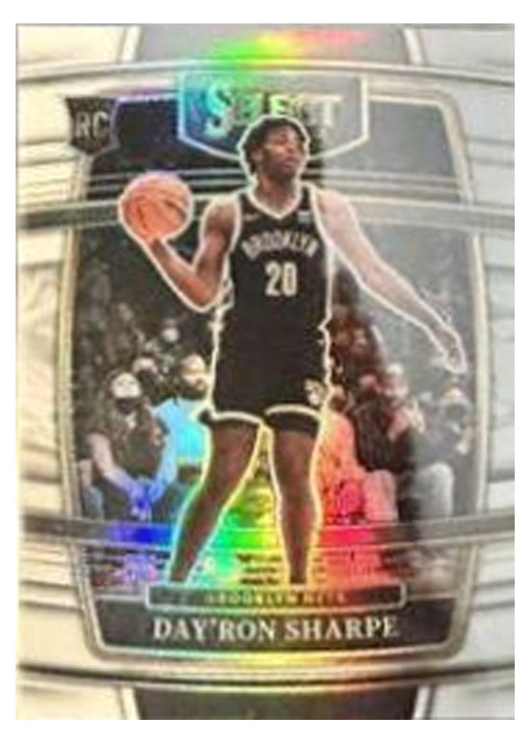2021-22 Panini Select Base Set Day'Ron Sharpe #33 card