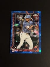 2025 Topps Chrome Update Sapphire Base Set Daylen Lile #USC146