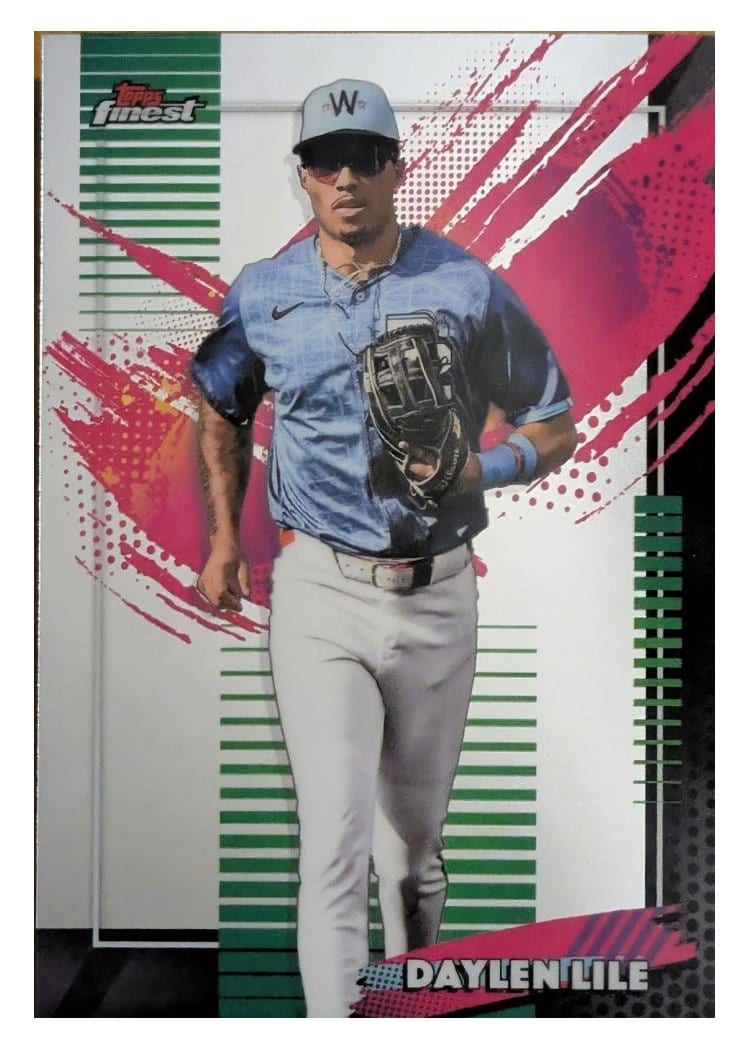 2026 Topps Finest Daylen Lile #257 card