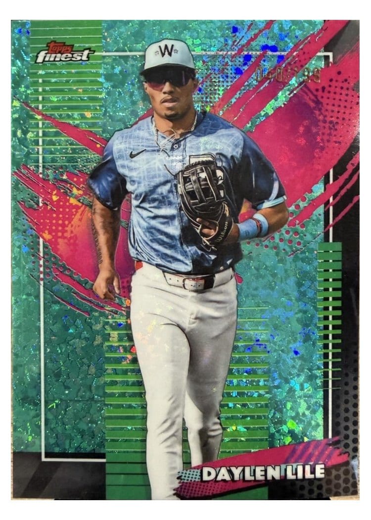 2026 Topps Finest Daylen Lile #257 card