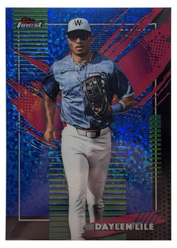 2026 Topps Finest Daylen Lile #257 card