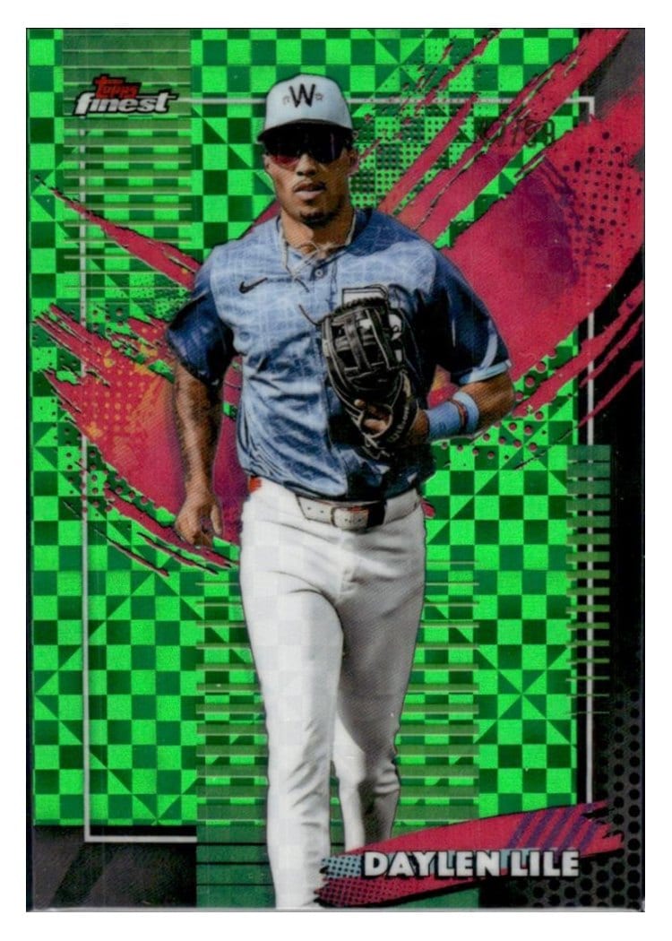 2026 Topps Finest Daylen Lile #257 card