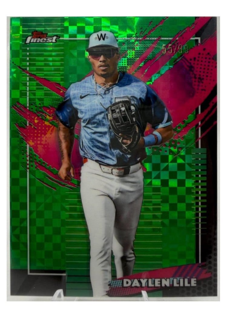 2026 Topps Finest Daylen Lile #257 card