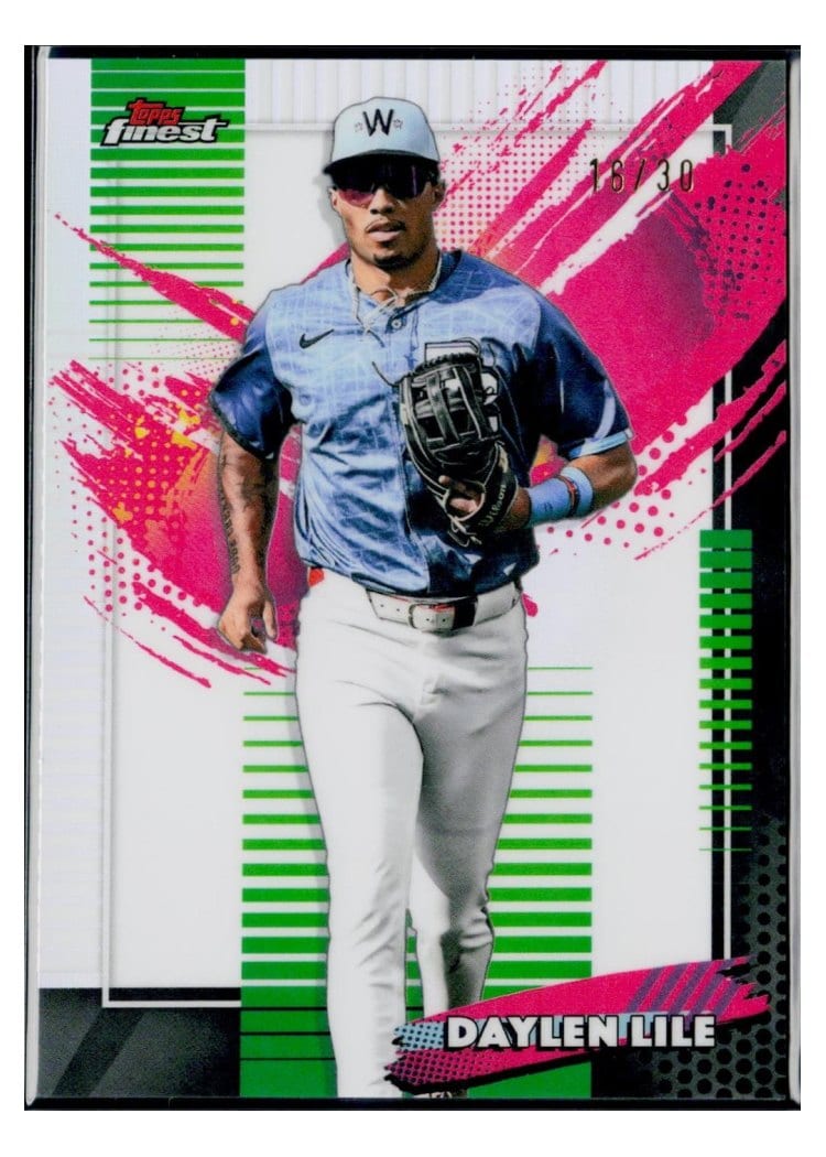 2026 Topps Finest Daylen Lile #257 card