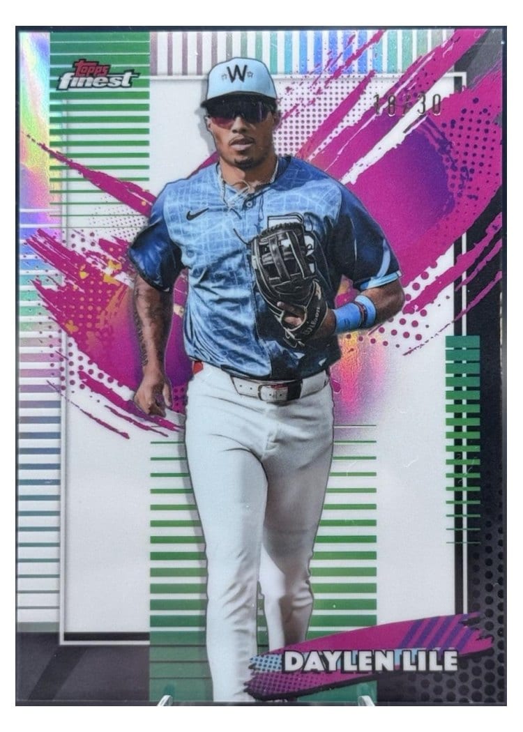 2026 Topps Finest Daylen Lile #257 card