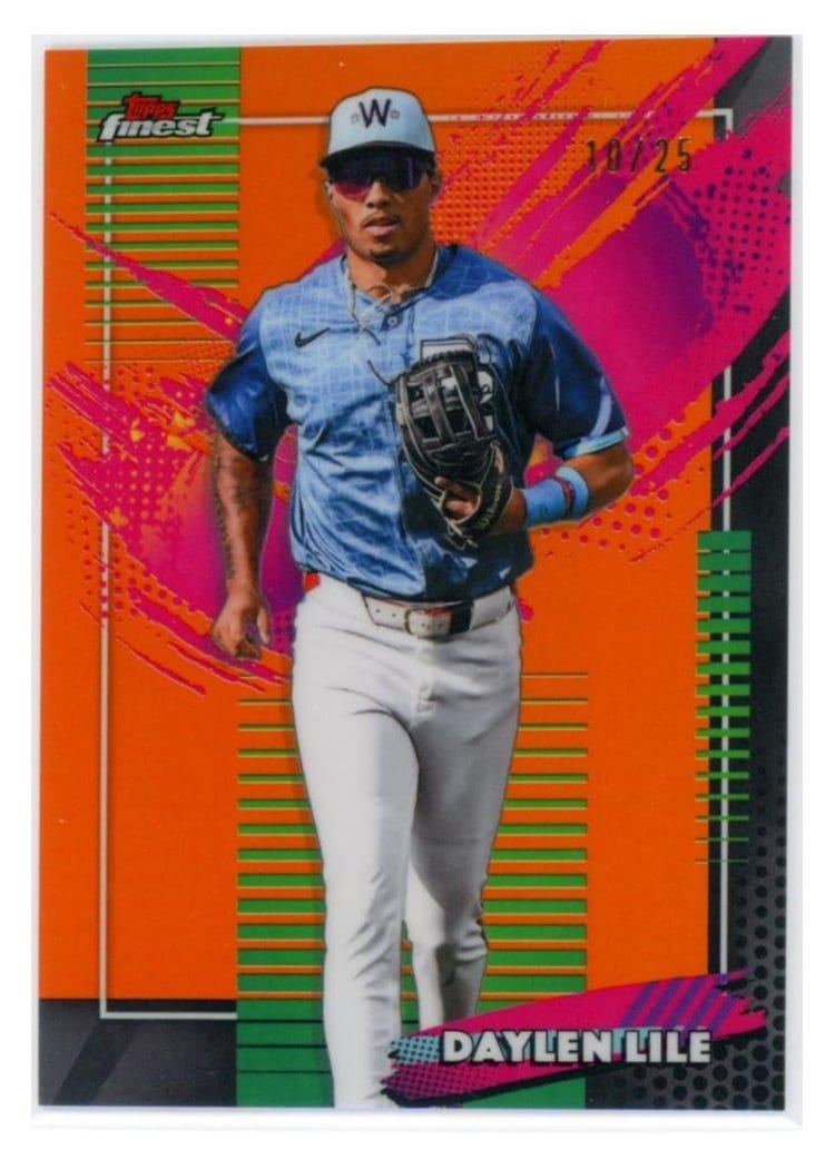 2026 Topps Finest Daylen Lile #257 card