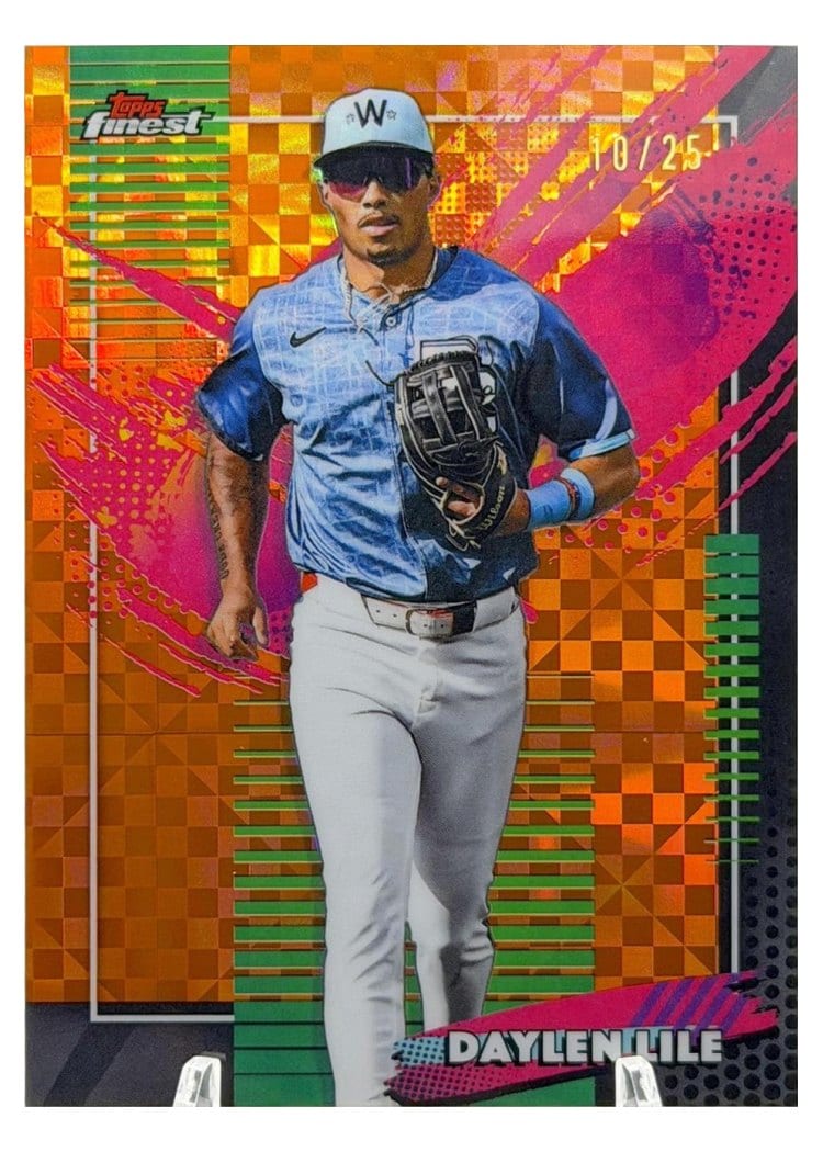 2026 Topps Finest Daylen Lile #257 card
