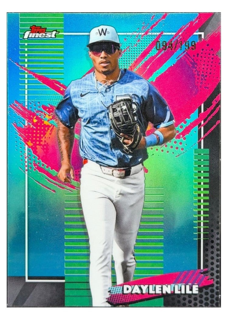 2026 Topps Finest Daylen Lile #257 card