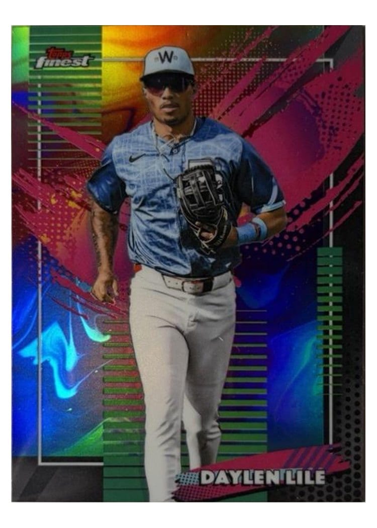 2026 Topps Finest Daylen Lile #257 card