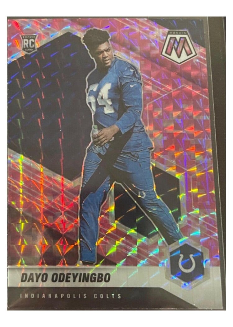 2021 Panini Mosaic Base Set Dayo Odeyingbo #357 card