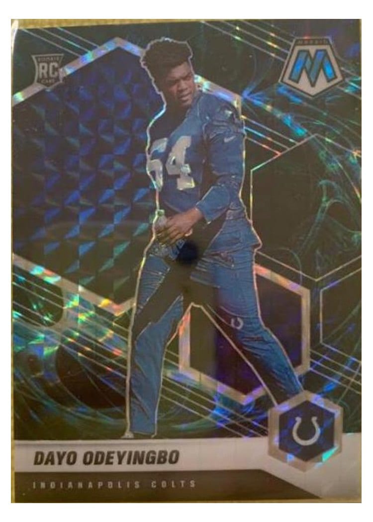 2021 Panini Mosaic Base Set Dayo Odeyingbo #357 card