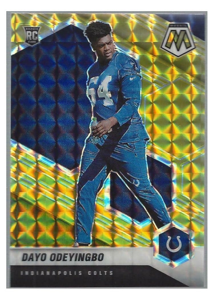 2021 Panini Mosaic Base Set Dayo Odeyingbo #357 card