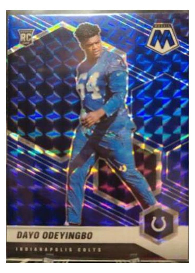 2021 Panini Mosaic Base Set Dayo Odeyingbo #357 card