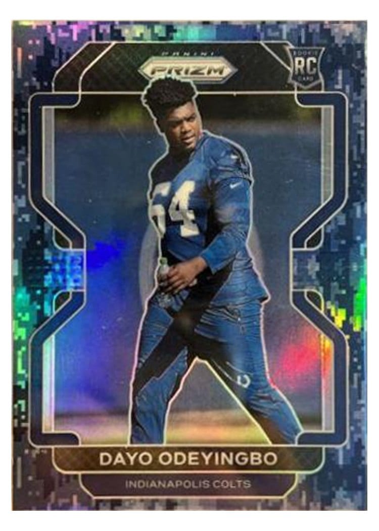2021 Panini Prizm Base Set Dayo Odeyingbo #387 card