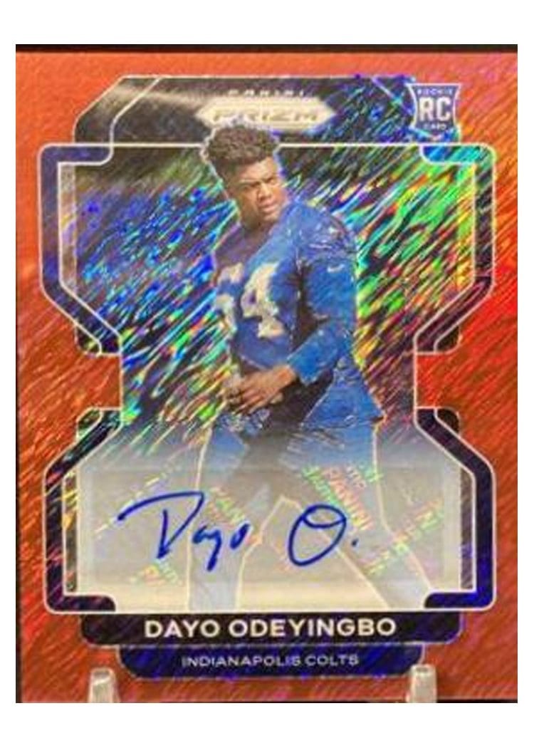 2021 Panini Prizm Base Set Dayo Odeyingbo #387 card