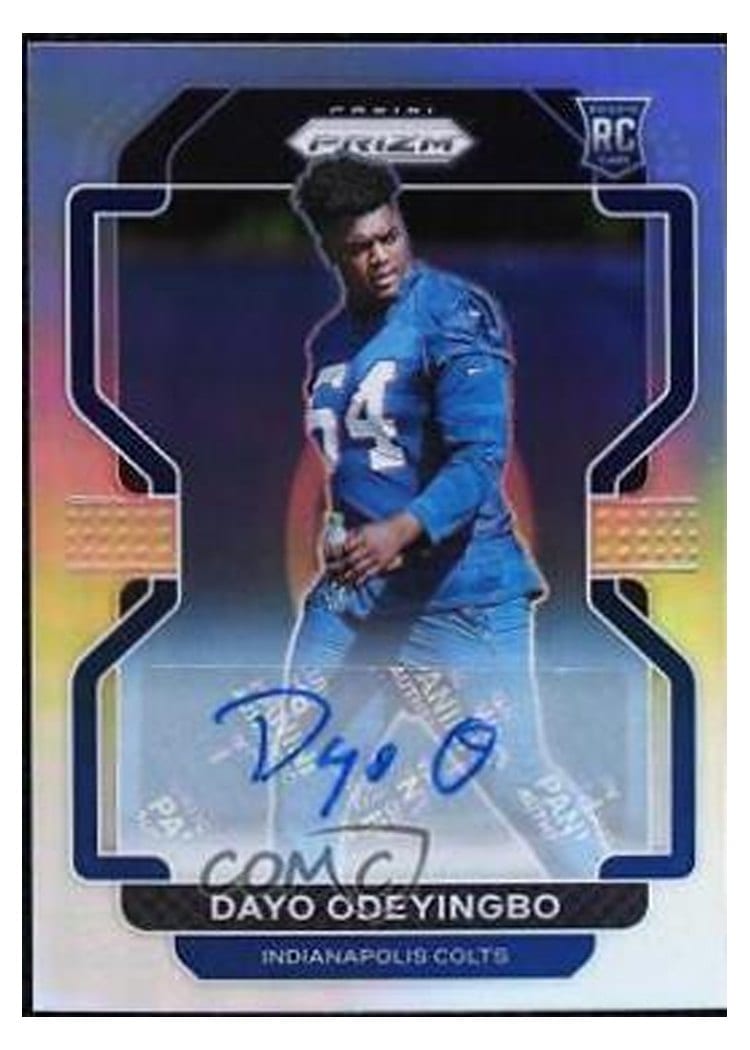 2021 Panini Prizm Base Set Dayo Odeyingbo #387 card