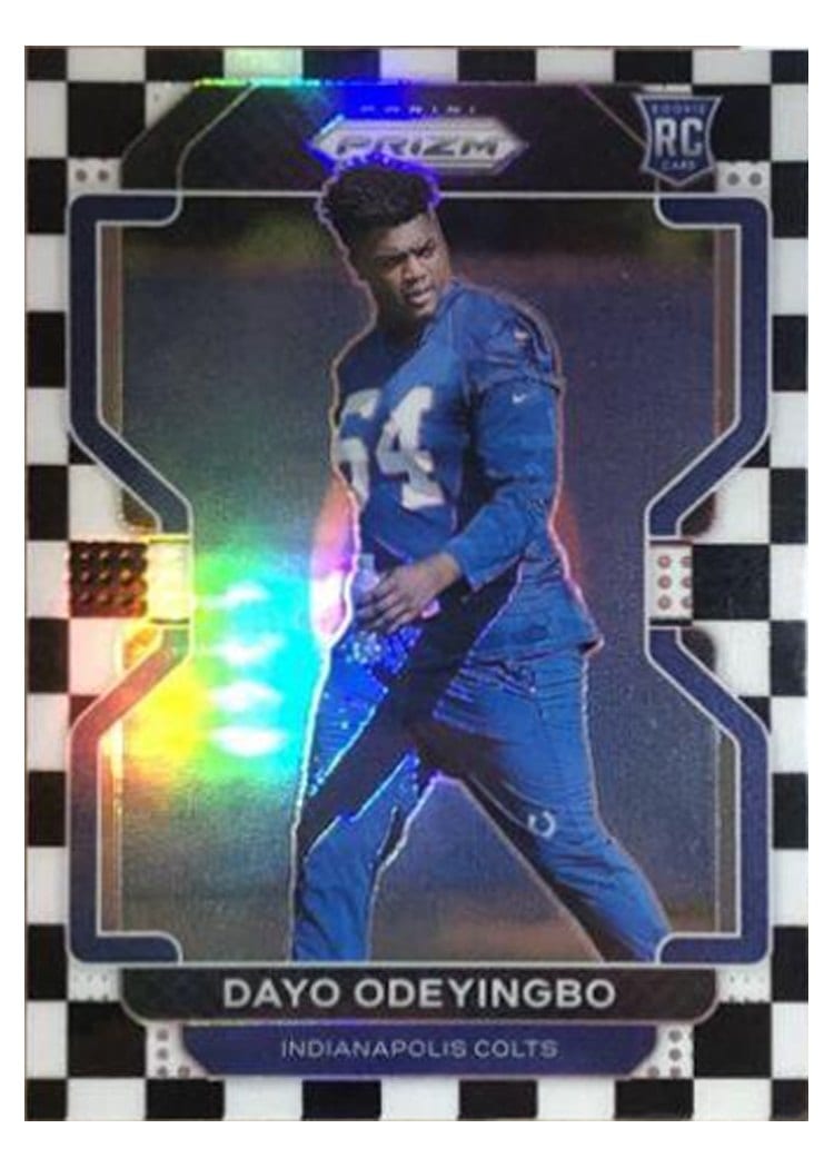 2021 Panini Prizm Base Set Dayo Odeyingbo #387 card