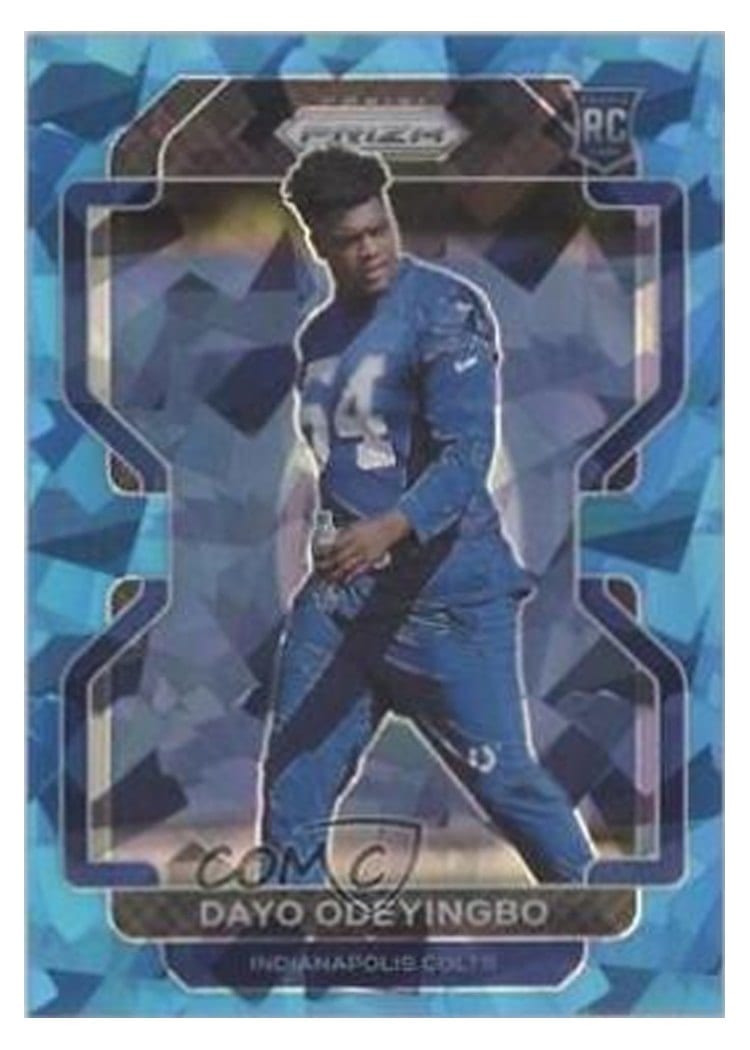 2021 Panini Prizm Base Set Dayo Odeyingbo #387 card