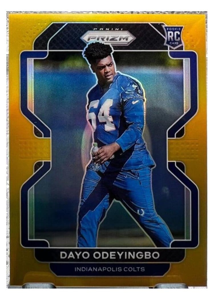 2021 Panini Prizm Base Set Dayo Odeyingbo #387 card