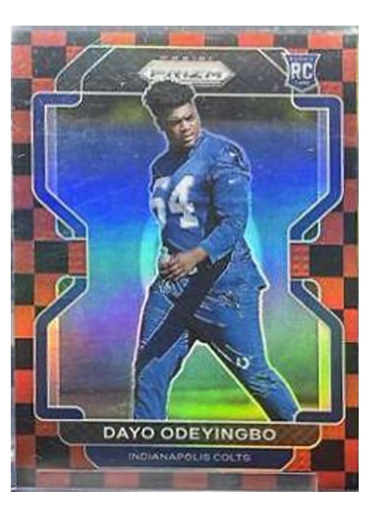 2021 Panini Prizm Base Set Dayo Odeyingbo #387 card