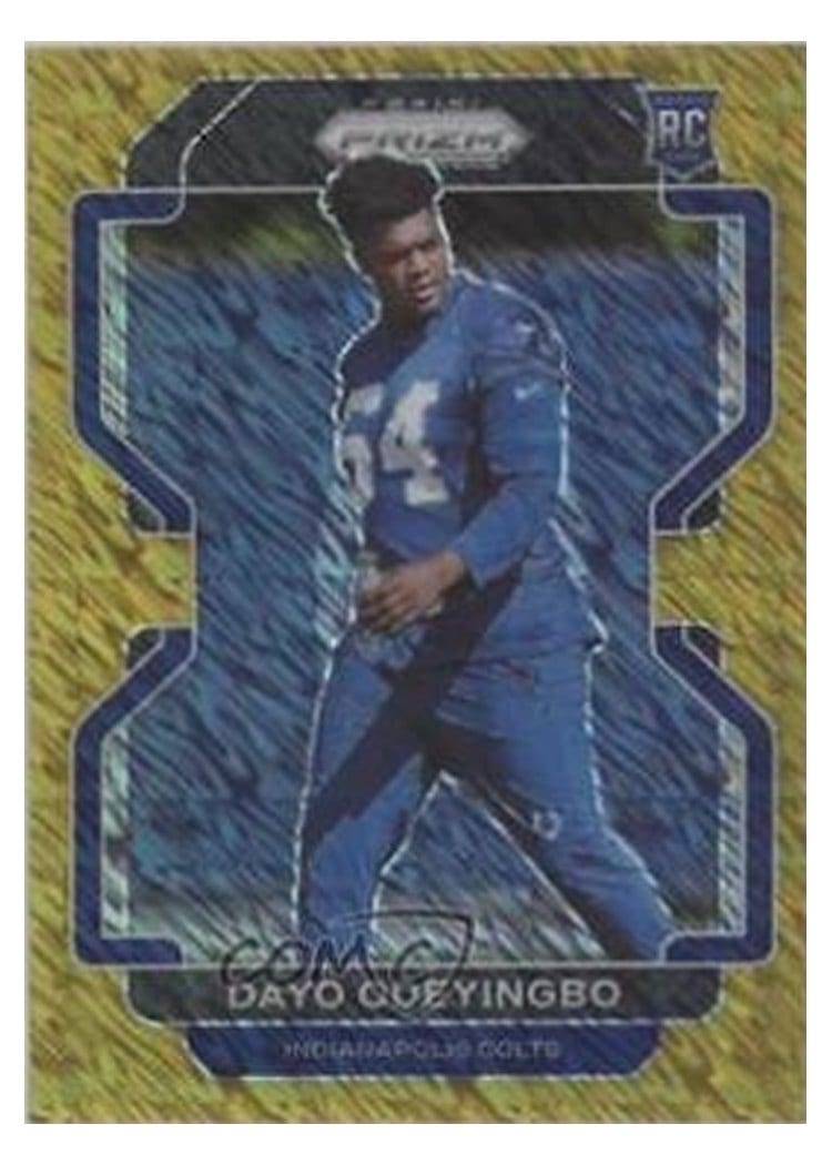 2021 Panini Prizm Base Set Dayo Odeyingbo #387 card