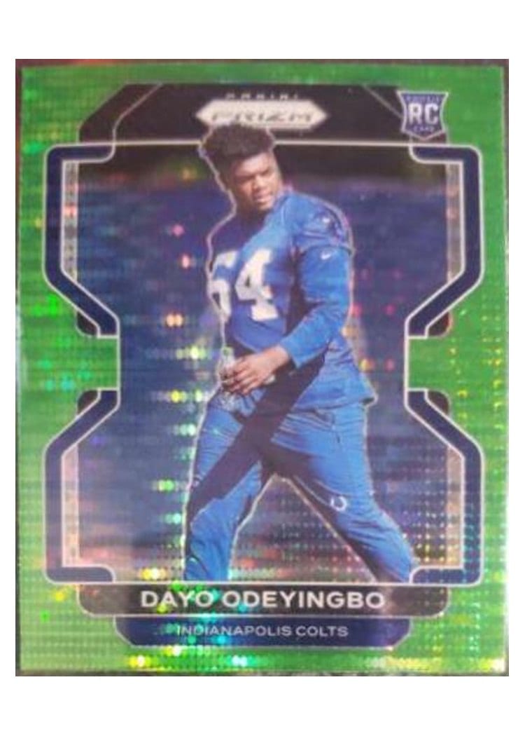 2021 Panini Prizm Base Set Dayo Odeyingbo #387 card