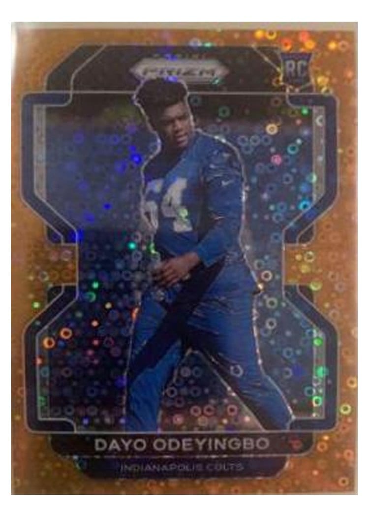 2021 Panini Prizm Base Set Dayo Odeyingbo #387 card