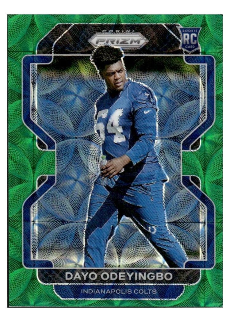 2021 Panini Prizm Base Set Dayo Odeyingbo #387 card