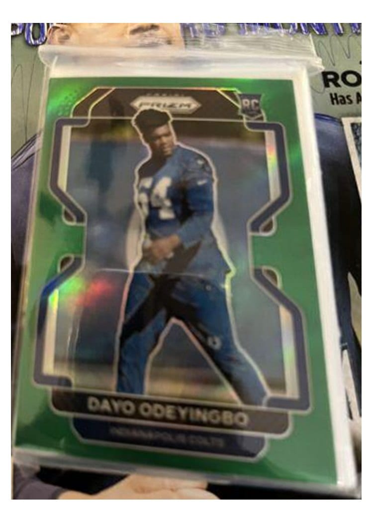 2021 Panini Prizm Base Set Dayo Odeyingbo #387 card