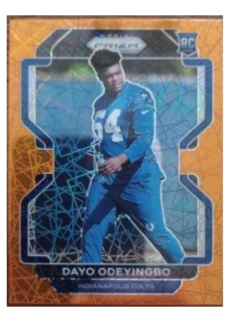 2021 Panini Prizm Base Set Dayo Odeyingbo #387 card