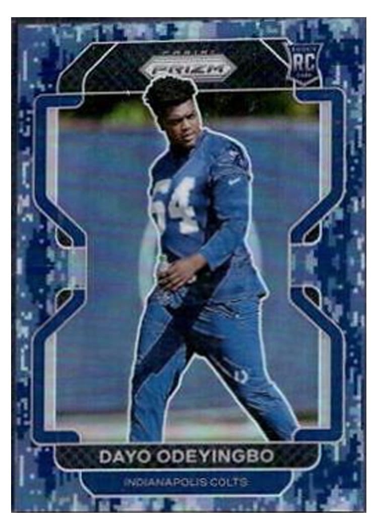 2021 Panini Prizm Base Set Dayo Odeyingbo #387 card