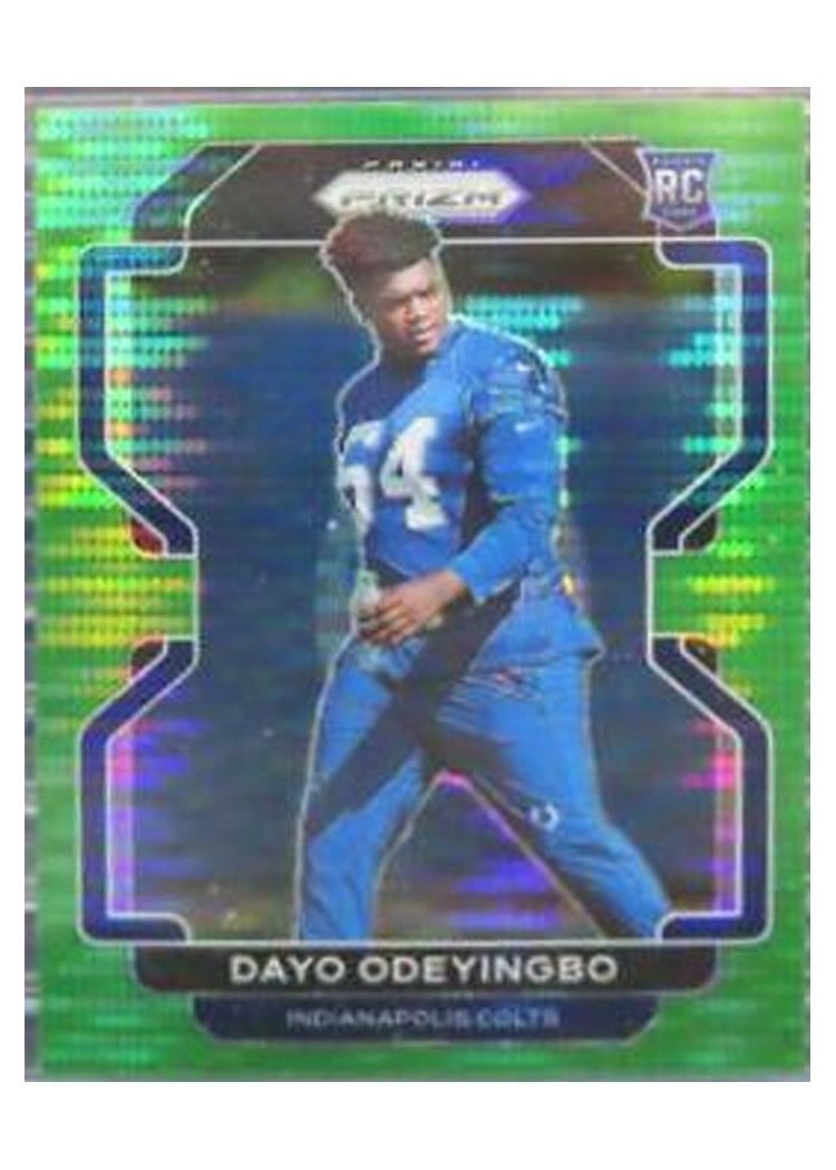 2021 Panini Prizm Base Set Dayo Odeyingbo #387 card