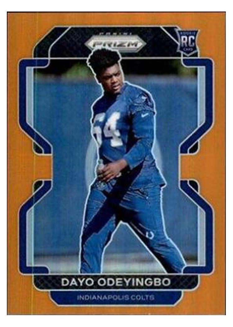 2021 Panini Prizm Base Set Dayo Odeyingbo #387 card