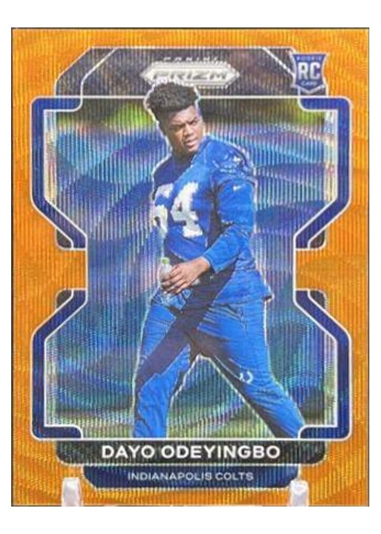 2021 Panini Prizm Base Set Dayo Odeyingbo #387 card